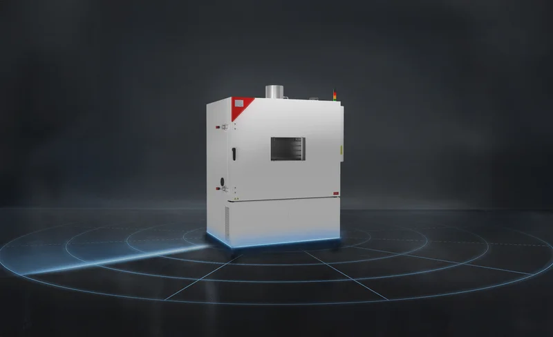 Battery test chambers